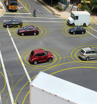 Desarrollan tecnología para que vehículos intercambien información entre si